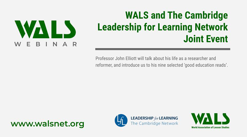 WALS and The Cambridge Leadership for Learning Network Joint Event