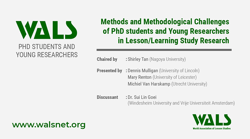 Methods and Methodological Challenges of PhD students and Young Researchers in Lesson/Learning Study Research