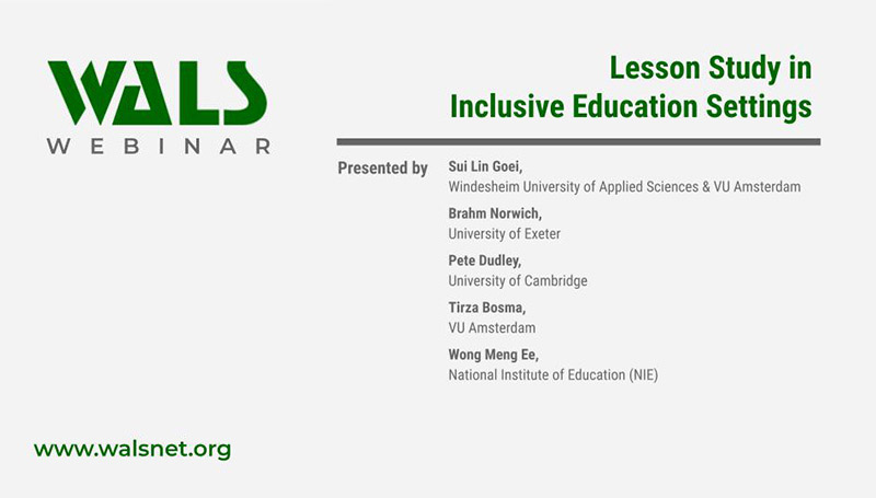 Lesson Study in Inclusive Education Settings