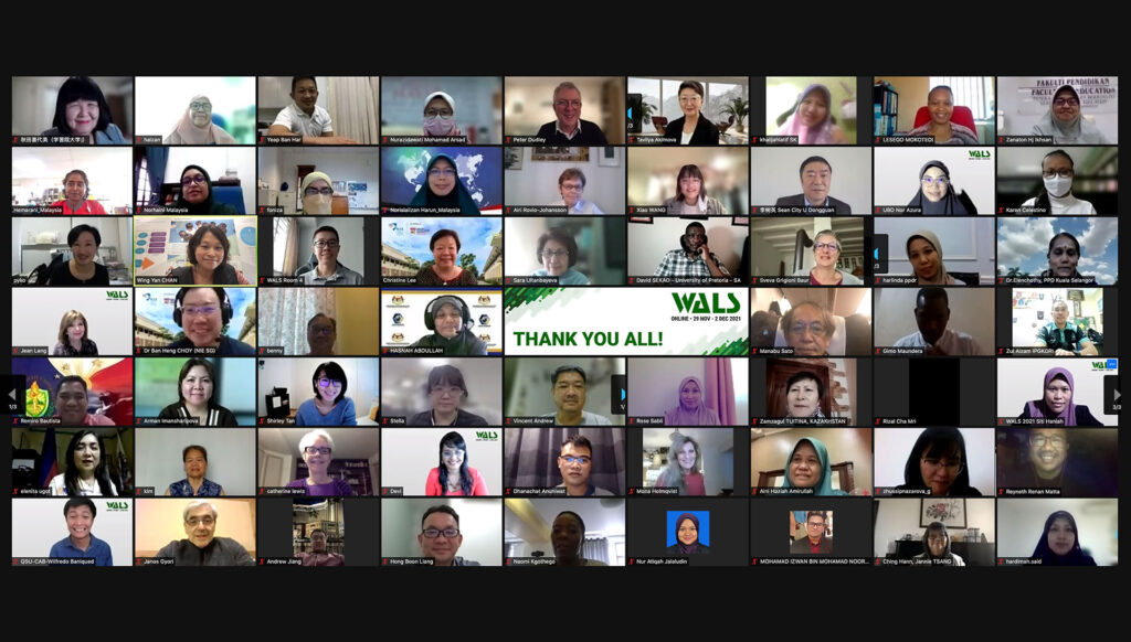 Thank you all for a successful WALS 2021!