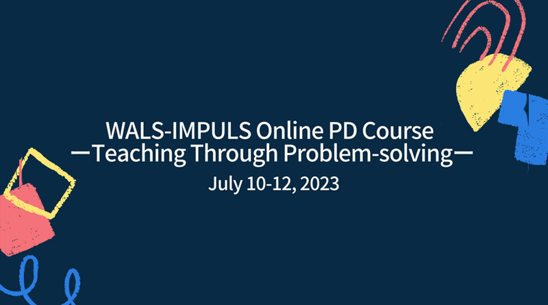 IMPULS mathematics lesson study course July 10-12, 2023