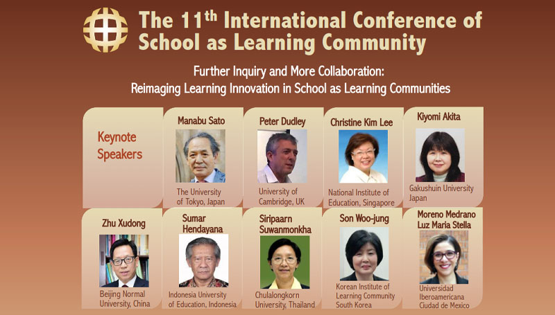 The 11th International Conference of School as Learning Communities, March 1 to 3, Gakushuin University, Tokyo Japan